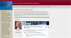 Desktop Screenshot of eccfaculty.org